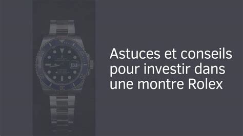 investir montre rolex|best buy Rolex watches.